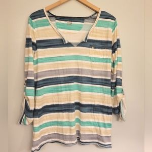 EUC a.n.a. 3/4 Sleeve Shirt Sz XL